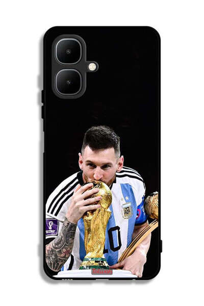 Tolwak غطاء حماية ميسي لهاتف إنفينيكس سمارت 10