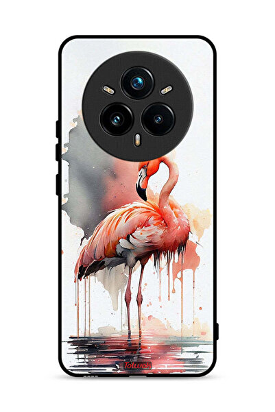 Tolwak غطاء حماية لهاتف Realme 14 Pro Plus 5G برسومات ألوان مائية استوائية