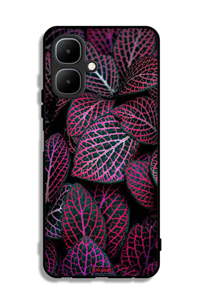 Tolwak غطاء حماية لهاتف إنفينيكس سمارت 10 بطبعة أوراق سالجا