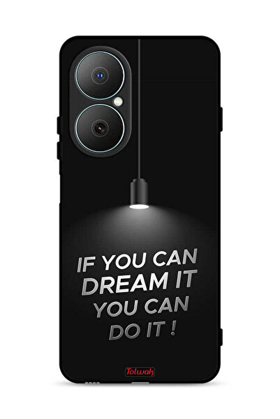 Tolwak غطاء حماية لهاتف هواوي نوفا Y73 إذا كنت تستطيع أن تحلم به، يمكنك أن تفعله