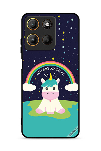 Covernex غطاء حماية لهاتف موتورولا موتو جي 15 بتصميم وحيد القرن السحري