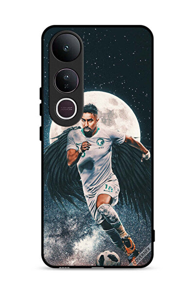 Covernex غطاء حماية لهاتف فيفو V50 لايت، سالم الدوسري يحمل كرة قدم