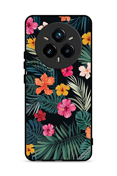 Covernex غطاء حماية لهاتف Realme 14 Pro Plus 5G بنقشة زهور متعددة الألوان وري...