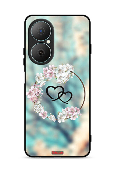Tolwak غطاء حماية لهاتف هواوي نوفا Y73 برسومات قلوب ورسومات خواتم
