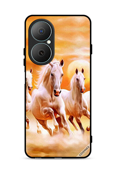 Covernex غطاء حماية لهاتف هواوي نوفا Y73 - خيول تركض