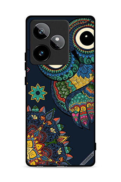 Covernex غطاء حماية لهاتف Realme GT 7 5G بتصميم بومة زهرية