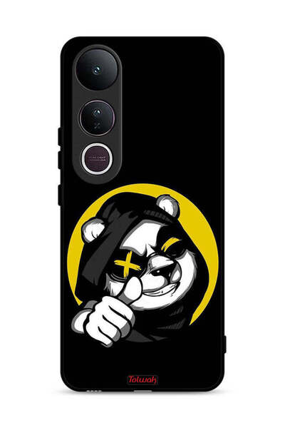 Tolwak غطاء حماية فيفو V50 لايت بتصميم قطة مارشميلو لطيفة