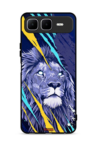 Tolwak غطاء حماية لهاتف Infinix Smart 10 Plus الأسد الملك