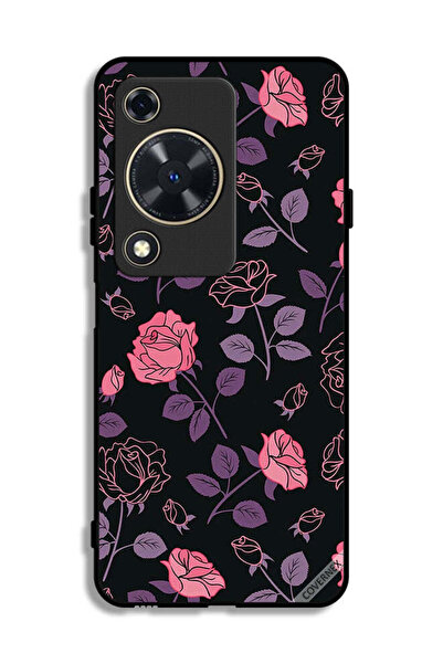 Covernex غطاء حماية لهاتف هواوي نوفا Y72S بنقشة زهور الباستيل القوطية