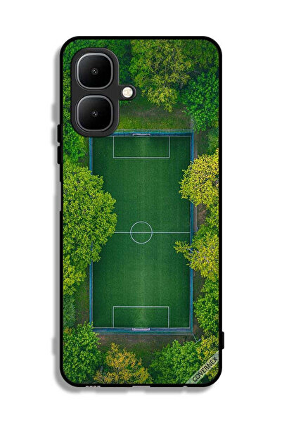 Covernex غطاء حماية لهاتف Infinix Smart 10 بتصميم ملعب كرة قدم