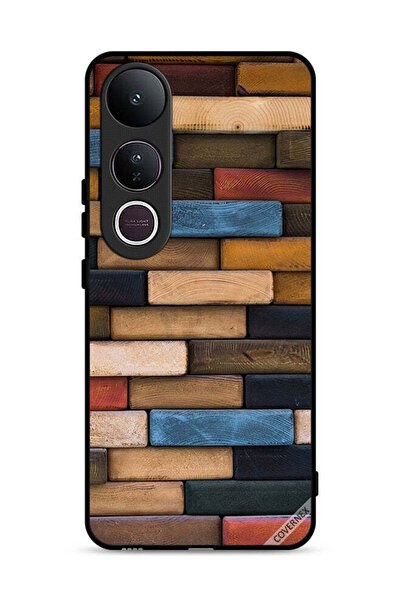 Covernex غطاء حماية خشبي لهاتف Vivo V50 Lite