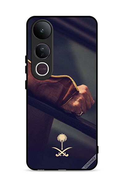 Covernex غطاء حماية لهاتف فيفو V50 لايت مع علامة المملكة العربية السعودية