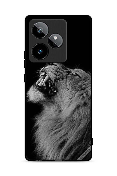 Covernex غطاء حماية لهاتف Realme GT 7 5G بطبعة الأسد المبهج