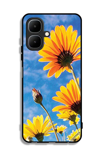 Covernex Infinix Smart 10 Protective Case Cover Sunflowers