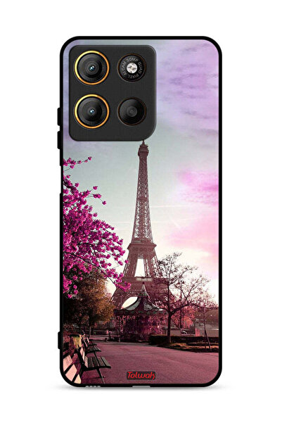 Tolwak غطاء حماية موتورولا موتو جي 15 بتصميم برج إيفل