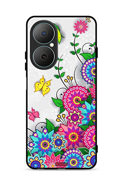Tolwak غطاء حماية لهاتف هواوي نوفا Y73 - زهور ماندالا