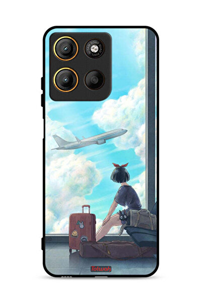 Tolwak غطاء حماية موتورولا موتو جي 15 بتصميم فن السفر