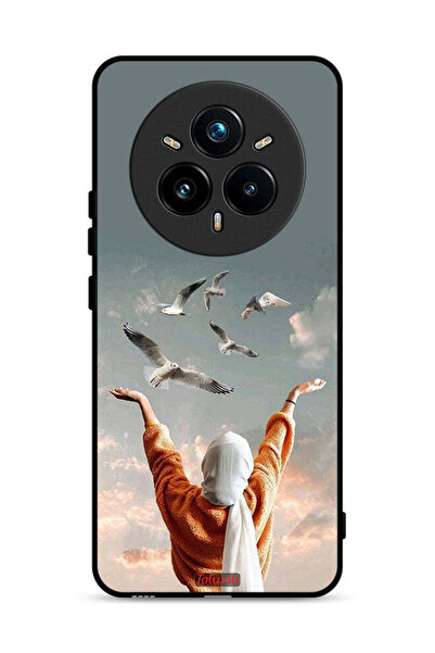 Tolwak Realme 14 Pro 5G Protective Case Cover Birds Flying