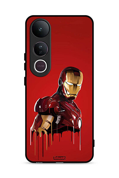 Tolwak غطاء حماية فيفو V50 لايت برسومات الرجل الحديدي