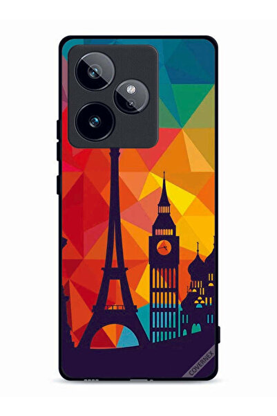 Covernex غطاء حماية لهاتف Realme GT 7T 5G بنمط باريس الملون