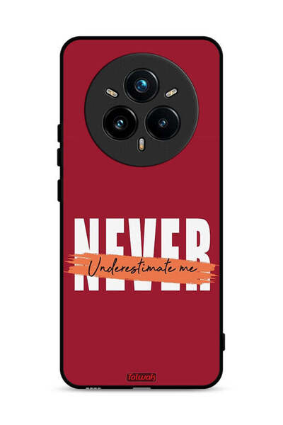 Tolwak غطاء حماية لهاتف Realme 14 Pro Plus 5G لا تقلل من شأني أبدًا