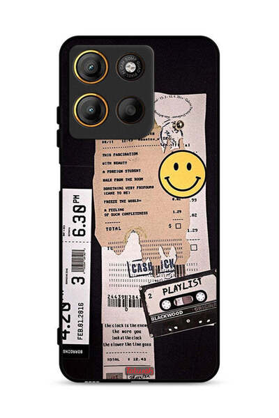 Tolwak غطاء حماية من موتورولا موتو جي 15 مع ملصق قائمة تشغيل