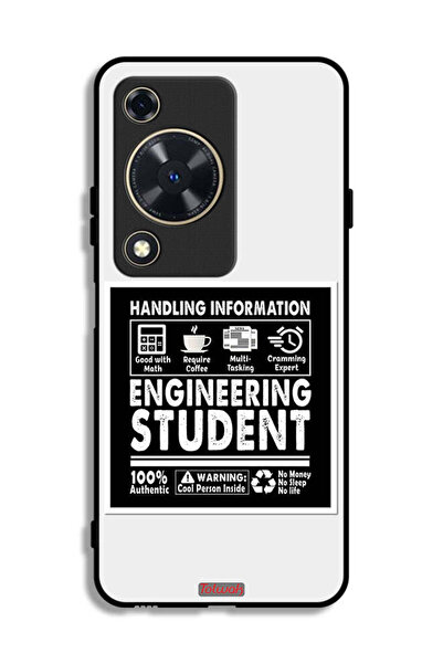 Tolwak غطاء حماية لهاتف هواوي نوفا Y63 - ملصق طالب هندسة