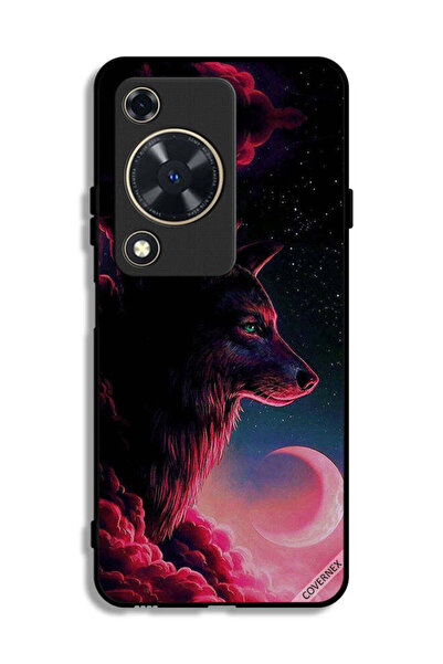 Covernex غطاء حماية لهاتف هواوي نوفا Y63 بتصميم فن الذئب