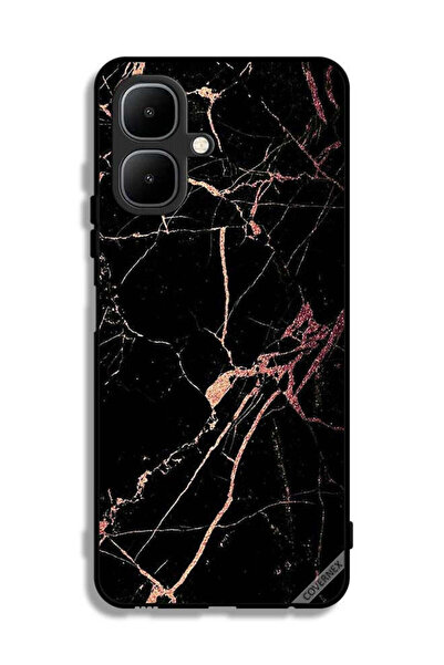 Covernex غطاء حماية لهاتف تكنو بوب 10 بنقشة رخامية متصدعة