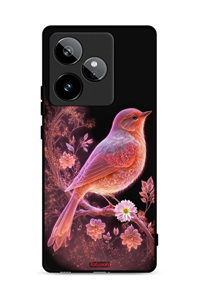 Tolwak غطاء حماية لهاتف Realme GT 7T 5G برسومات طيور لطيفة