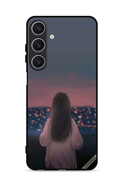 Covernex غطاء حماية لهاتف سامسونج جالاكسي A17 بنقشة فتاة واقفة