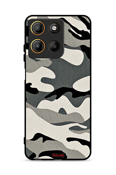 Tolwak غطاء حماية لهاتف موتورولا موتو جي 15 مموه