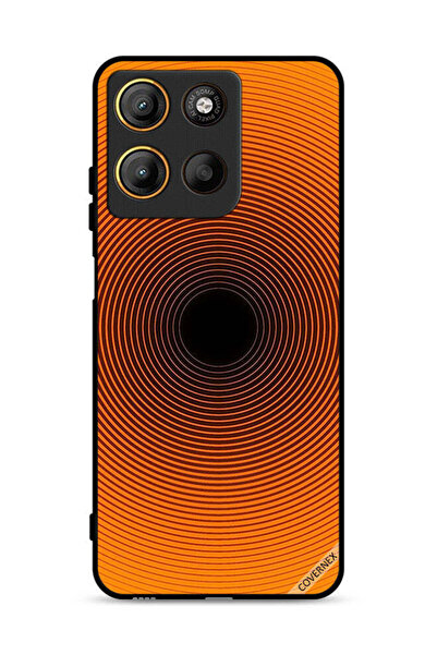 Covernex غطاء حماية لهاتف موتورولا موتو جي 15 بنقشة دوائر