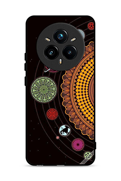 Covernex غطاء حماية لهاتف Realme 14 Pro Plus 5G بتصميم فن النظام الشمسي المان...