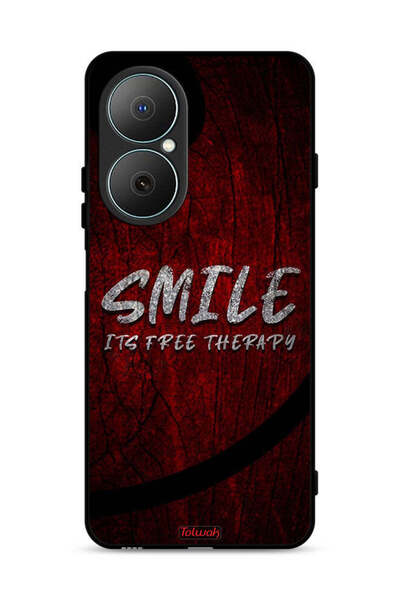 Tolwak Huawei Nova Y73 Protective Case Cover Smile Its Free Therapy
