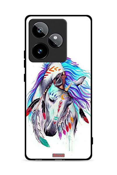 Tolwak غطاء حماية لهاتف Realme GT 7T 5G بتصميم حصان