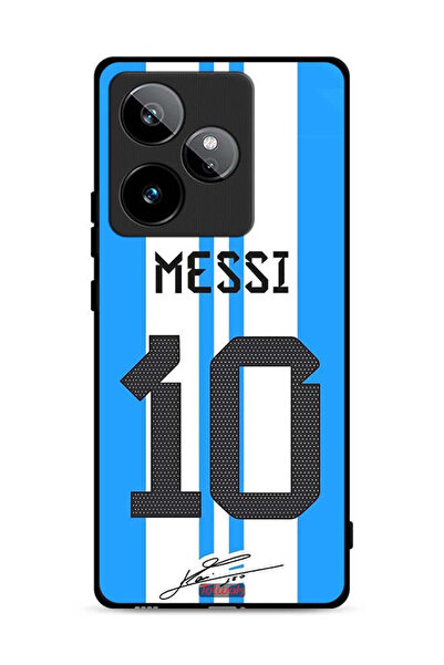 Tolwak غطاء حماية لهاتف Realme GT 7 5G بتصميم Messi 10