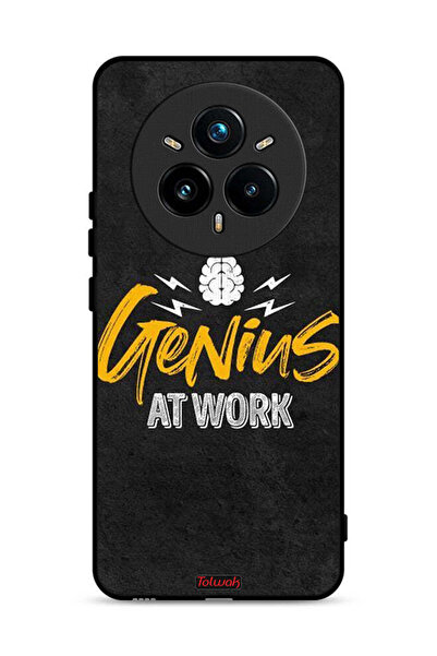 Tolwak غطاء حماية لهاتف Realme 14 Pro Plus 5G Genius At Work