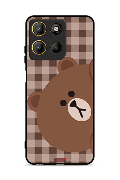 Tolwak غطاء حماية موتورولا موتو جي 15 على شكل دب تيدي