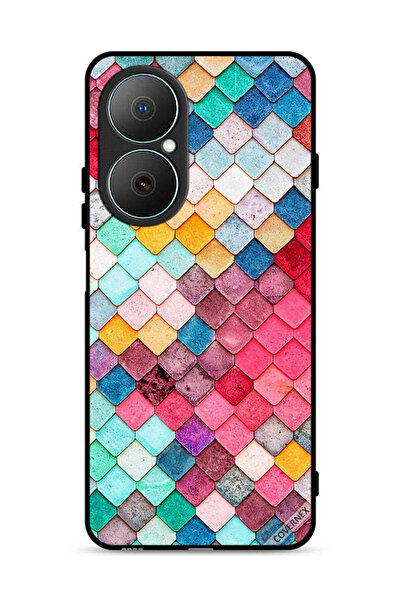 Covernex غطاء حماية لهاتف هواوي نوفا Y73 بنمط مربع ماسي