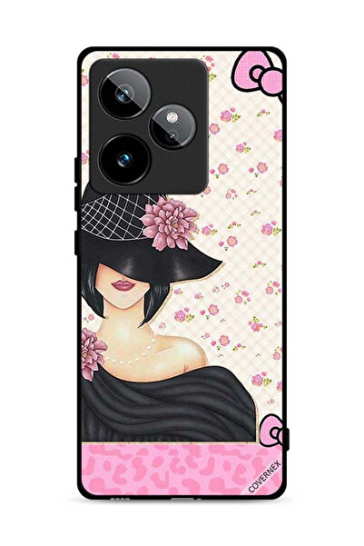 Covernex غطاء حماية لهاتف Realme GT 7 5G بتصميم قبعة فتاة