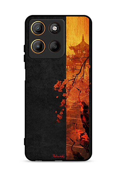 Tolwak غطاء حماية موتورولا موتو جي 15 بألوان الخريف الفنية