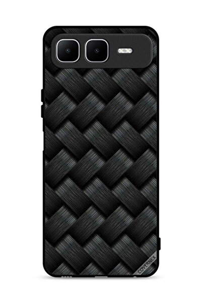 Covernex غطاء حماية لهاتف إنفينيكس سمارت 10 بلس بنقشة خطوط داكنة