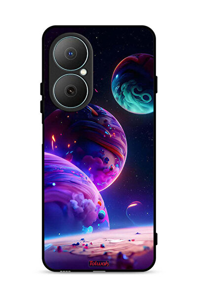 Tolwak غطاء حماية لهاتف هواوي نوفا Y73 بنمط كوكبي