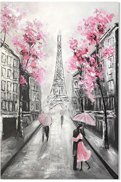 Today Idea Canvas Wall Art with Eiffel Tower Design by Today Idea