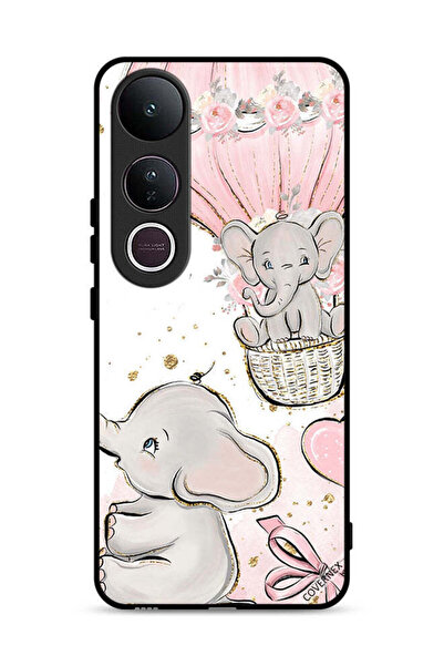 Covernex Vivo V50 Lite Protective Case Cover Baby Elephants Art