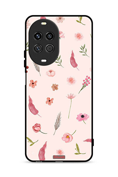 Tolwak غطاء حماية لهاتف هواوي نوفا 14 برو 5G بنقشة أوراق وورود