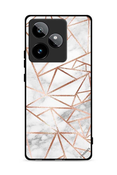 Covernex غطاء حماية لهاتف Realme GT 7T 5G بنمط رخامي وورق جدران