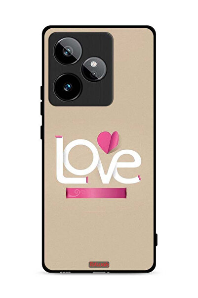 Tolwak غطاء حماية لهاتف Realme GT 7 5G برسومات حب فنية