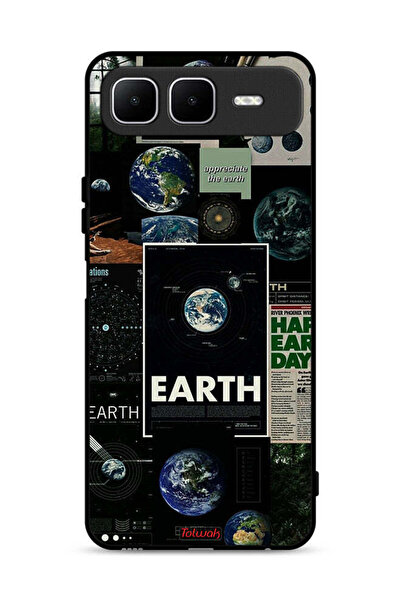 Tolwak غطاء حماية لجهاز Infinix Smart 10 Plus Earth